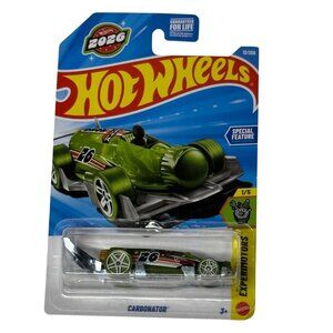 Hot Wheels Carbonator 2026 Green Bottle Opener Car NOC